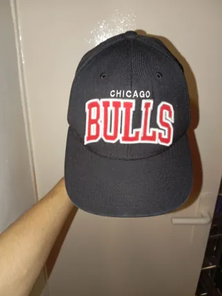 Gorra Chicago Bulls Mitchell & Ness Negra