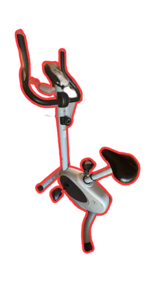 Bicicleta Estática Gris