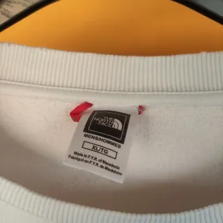 Felpa North face bianca XL