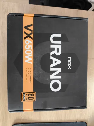 Fuente Alimentación Nox VX650W 80 PLUS Bronze