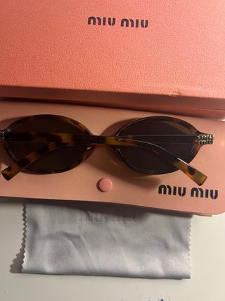 Gafas de sol Miu Miu marrones