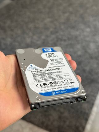 Disco Duro WD Blue 1TB 2.5 HDD para PC o portátil