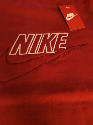 Sudadera Nike Roja Talla M