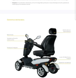 Scooter Eléctrica Movilidad Reducida