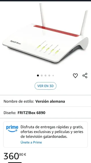 AVM FRITZ!Box 6890 LTE - Router wireless