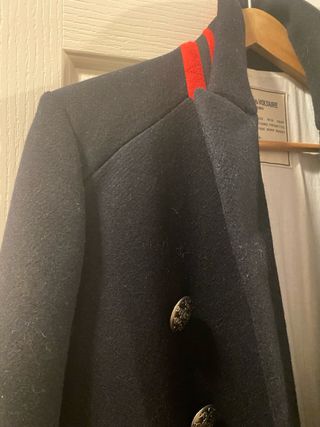 Abrigo Zadig & Voltaire Lana Talla 40 azul marino