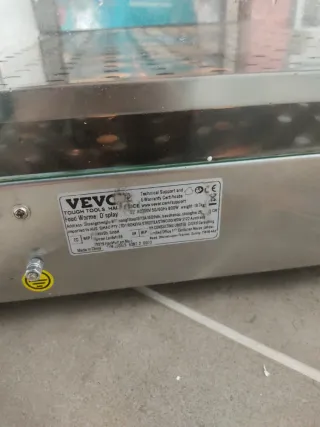 Vitrina expositora comida caliente VEVOR 2 Niveles