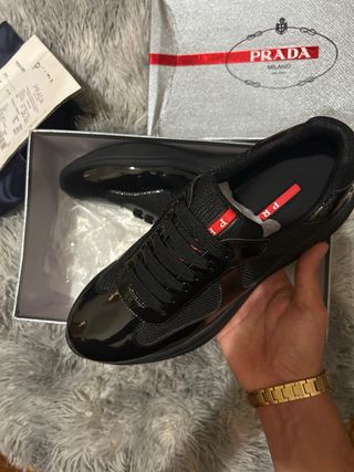 Scarpe Prada Cup nere