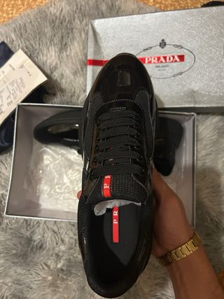 Scarpe Prada Cup nere