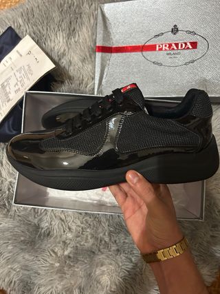 Scarpe Prada Cup nere