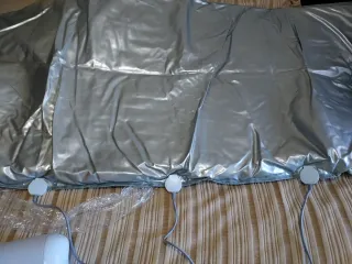 Corpo de sauna para manta de sudação