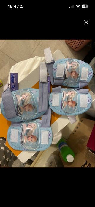 Patines extensibles Frozen con protecciones