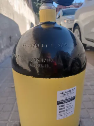 Botella de buceo 12L