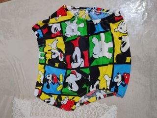 Cubrepañal M Mickey Mouse