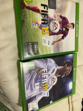 FIFA 15 y FIFA 18 Xbox One