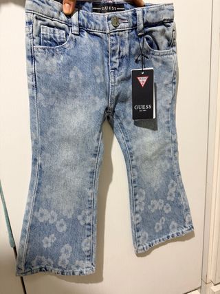 Jeans Guess Bambina 3 Anni zampa di elefante