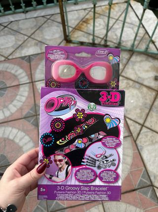 Set Giochi 3D Occhiali e Braccialetti