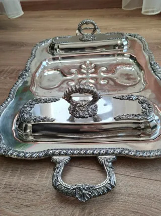 Vassoio da portata antico Impero per carne