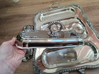 Vassoio da portata antico Impero per carne