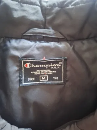Piumino Champion Unisex Nero