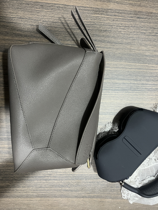 Bolso Loewe Puzzle Elephant Gris