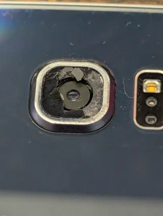 Samsung Galaxy S6 Plata piezas