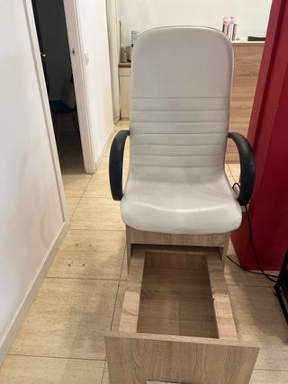 sillón de pedicura