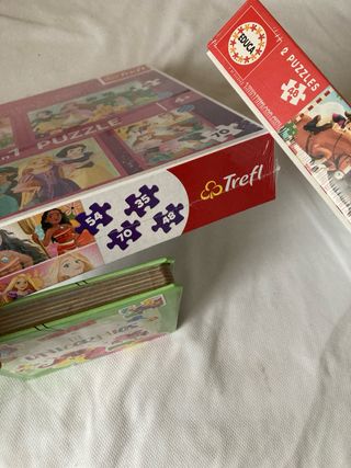 Puzzles Disney Princesas y Caballos + Libro Unicor