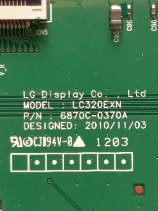 Se Vende Placa T-COM de TV GRUNDIG LC320EXN