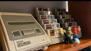 4 Soportes Juegos SNES sin funda PET