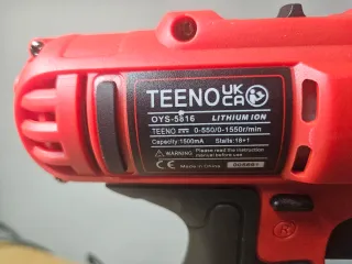 Taladro Percutor Inalámbrico TEENO