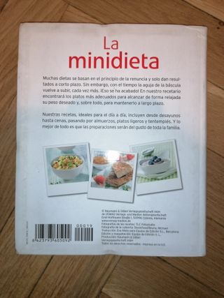 La minidieta. Libro recetas