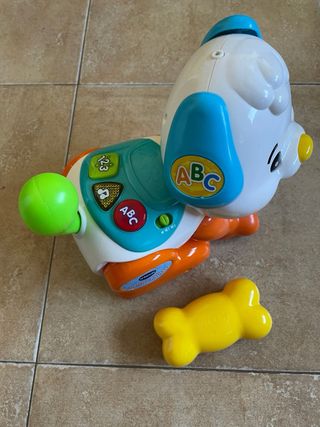 Lote Juguetes Bebé: Piano y Perro