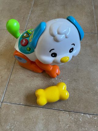 Lote Juguetes Bebé: Piano y Perro