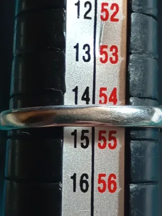 Anillo Plata Ley Citrino Gota