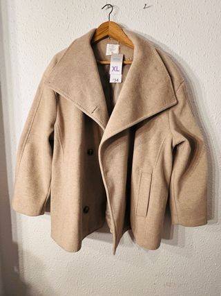 Abrigo Beige Talla XL