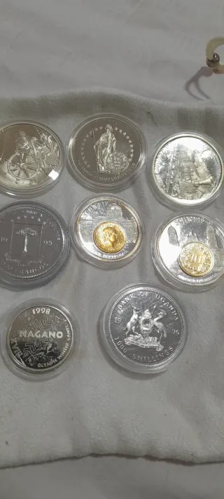 Lote 7 Medalhas Comemorativas