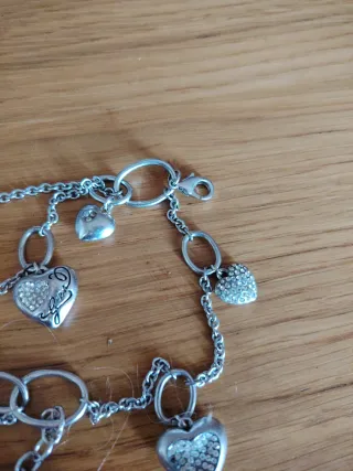 Lote 2 pulseras Guess originales acero