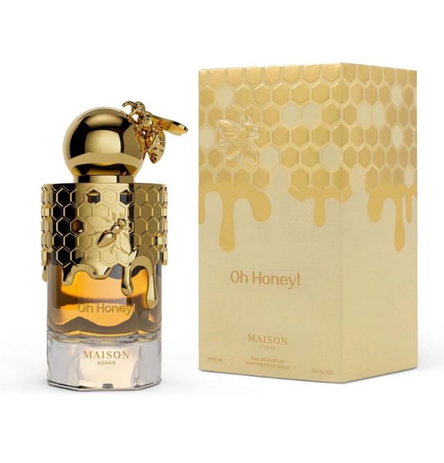 Maison Asrar Oh Honey! Perfume Dorado