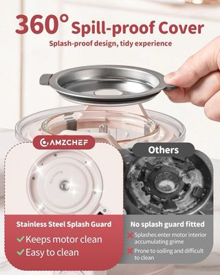 Robot cocina bebé AMZCHEF 6-en-1 Vaporera