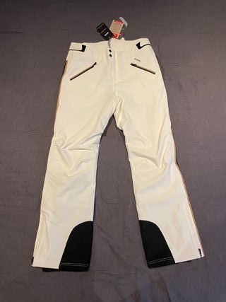Pantalones de esquí BOSS blancos y negros