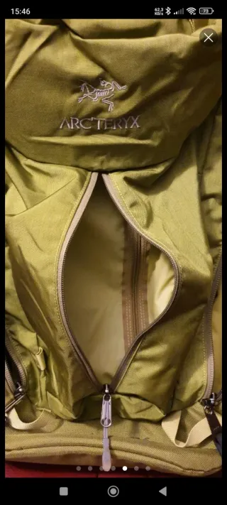 Mochila Arc'teryx Miura 30 litros Verde Oliva