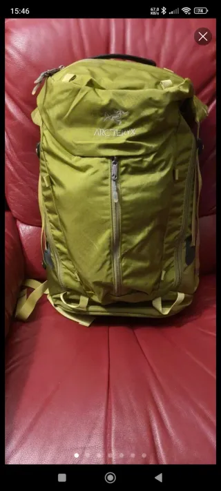 Mochila Arc'teryx Miura 30 litros Verde Oliva