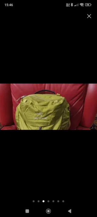 Mochila Arc'teryx Miura 30 litros Verde Oliva