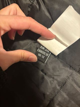 Chaqueta Geographical Norway Negra Talla M (Mujer)