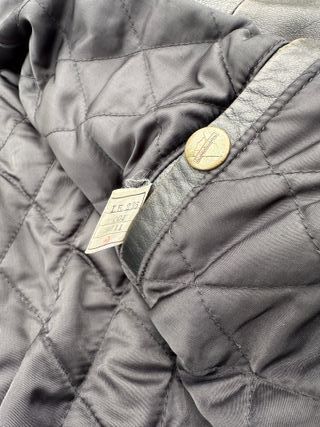 Giacca Moto Harley Davidson Pelle Nera Anni '80