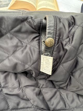 Giacca Moto Harley Davidson Pelle Nera Anni '80