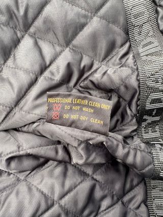 Giacca Moto Harley Davidson Pelle Nera Anni '80