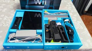 Nintendo Wii Negra Completa, Caja.. Impecable.