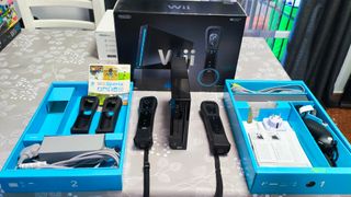 Nintendo Wii Negra Completa, Caja.. Impecable.